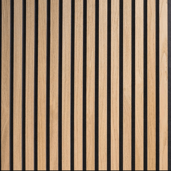 Dekoratives Akustik-Holzpanel – Flexible Wandverkleidung (270 × 110 cm)