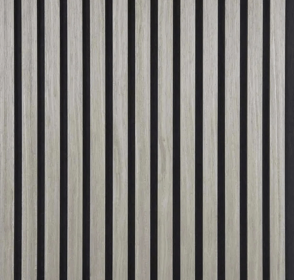 Dekoratives Akustik-Holzpanel – Flexible Wandverkleidung (270 × 110 cm)
