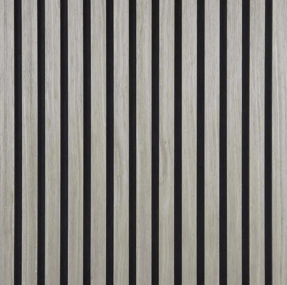 Dekoratives Akustik-Holzpanel – Flexible Wandverkleidung (270 × 110 cm)