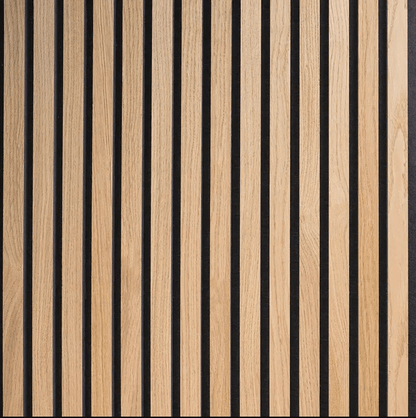Dekoratives Akustik-Holzpanel – Flexible Wandverkleidung (270 × 110 cm)