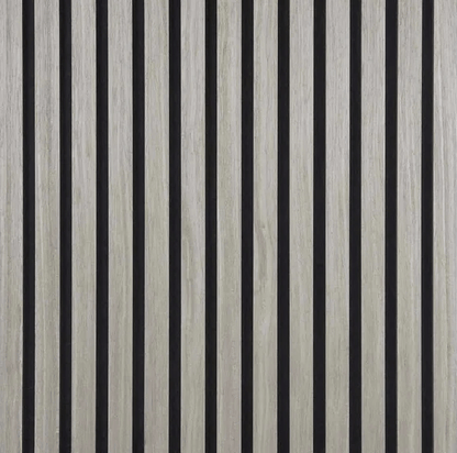 Dekoratives Akustik-Holzpanel – Flexible Wandverkleidung (270 × 110 cm)