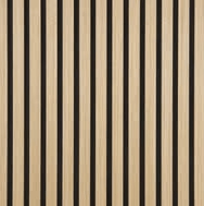 Dekoratives Akustik-Holzpanel – Flexible Wandverkleidung (270 × 110 cm)